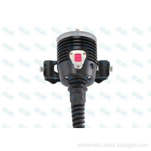 Aluminum 4000 Lumens DH40 Canister Cave Diving Lights with